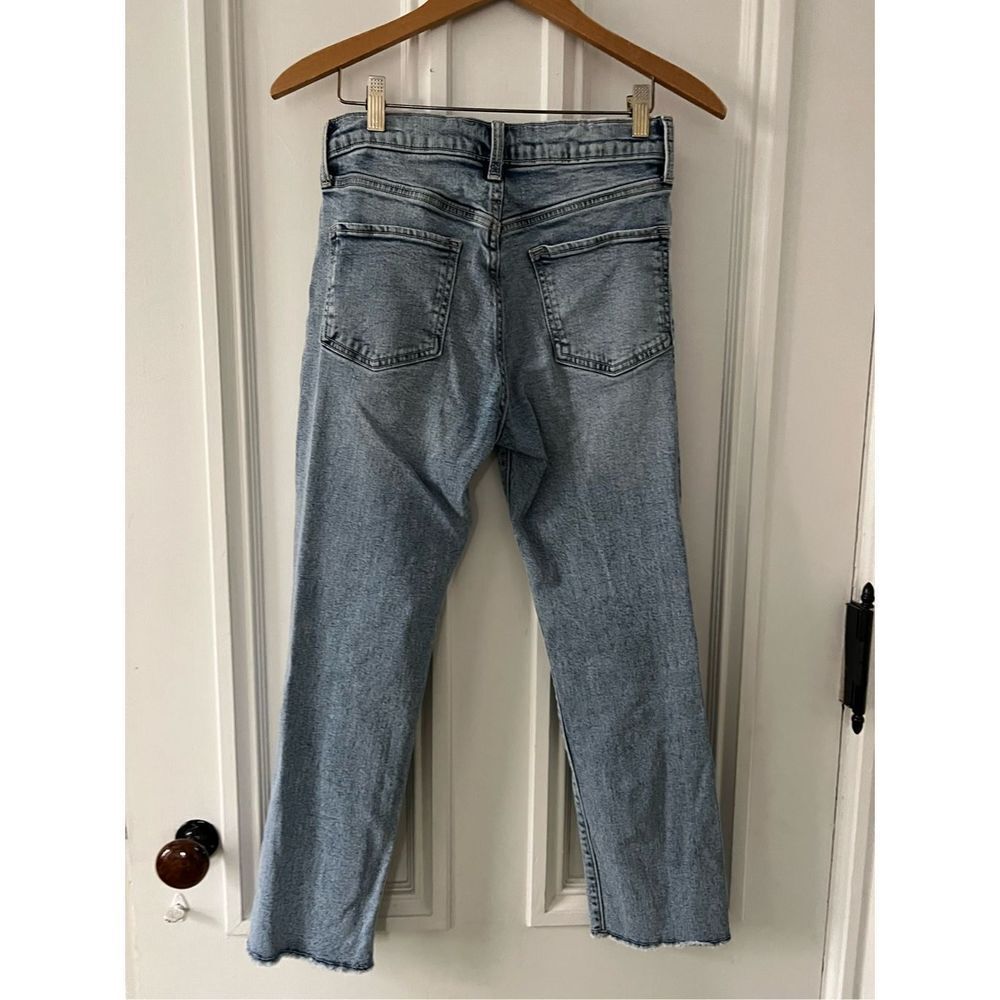 Old Navy light wash OG straight high rise girl’s jeans 14 - Picture 4 of 4